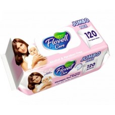 Flovell care дымқыл майлықтар, 120 дана / уп