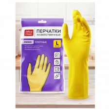 Резеңке қолғаптар officeclean "ЛЮКС", өлшемі L, x / B бүрку, тығыз 025-337389