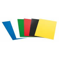 Обложка для переплета, A3, 230гр, картон "под кожу", белая, 100 шт/уп Bindermax