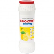 Порошок чистящий OfficeClean ПЕМОКСОЛЬ "Лимон. Сода-эффект", 400 гр (в банке)  025-257959