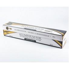 Алюминий фольгасы 45 см * 60 м, 18 микрон, пышағы бар футляр
