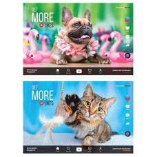 Альбом для рисования 12л скр А4 ArtSpace "Питомцы. More likes"  025-44414