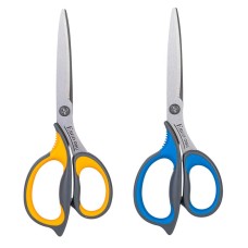 Ножницы DELI "Ergo", 210 мм, нержавеющая сталь, прорезиненные ручки  044-77760