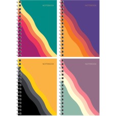 Дәптер 120л А6 BG "Bright wave" жотасындағы тор 025-12789