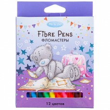 Фломастеры Hatber Eco, 12 цветов, серия MeToYou  FP_068678