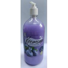 Мыло-крем жидкое KREMONA Черника, с дозатором, 1000 мл  200287