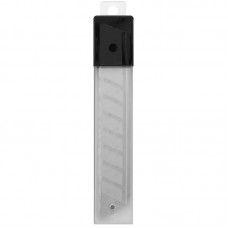 Лезвия для канцелярских ножей BASY, 18 мм, 10 шт/уп  023-AX18