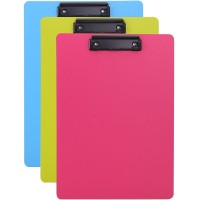 Планшет DELI "RIO", А4, пластик, ассорти  044-75202