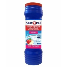 ЧИСТИН Яблоко. Порошок чистящий, без хлора, 400 гр (в банке)