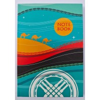 «Шелковый путь» блокноты, 192 бет, торкөз, интегралды мұқаба H0000001047