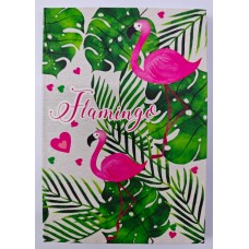 Блокнот "Фламинго", 192 стр., клетка, интегральная обложка H0000001043