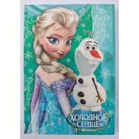 «Холодное сердце» блокноты, 192 бет, торкөз, интегралды мұқаба H0000001077