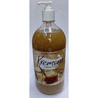 Мыло жидкое KREMONA Хозяйственное 72%, с дозатором, 1000 мл 200606 Мыло жидкое KREMONA Хозяйственное 72%, с дозатором, 1000 мл 200606