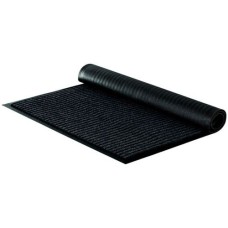 Коврик придверный влаговпитывающий 60*90см, черный  025-285746