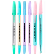 Ручка шариковая DELI "Macaron"Q6C-BL, 0,7 мм, тонированный корпус, синяя 044-Q6CBL Ручка шариковая DELI "Macaron"Q6C-BL, 0,7 мм, тонированный корпус, синяя 044-Q6CBL