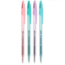 Ручка шариковая DELI "Pulsar" Q77C, 0,7 мм, тонированный корпус, синяя 044-Q77CBL Ручка шариковая DELI "Pulsar" Q77C, 0,7 мм, тонированный корпус, синяя 044-Q77CBL