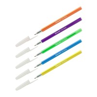 Ручка шариковая LUXOR "Stick Neon", 1,0 мм, синяя, корпус ассорти 22871 Ручка шариковая LUXOR "Stick Neon", 1,0 мм, синяя, корпус ассорти 22871