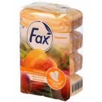 Мыло туалетное FAX Манго&Крем, мультипак 4*70гр