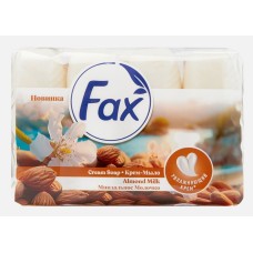 Мыло туалетное FAX Миндальное молочко, мультипак 4*70гр