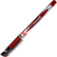 Ручка шариковая UNIMAX CHROM X, 0,7 мм, красная