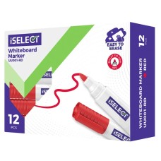 Iselect uu001 тақта маркері, қызыл 044-UU001RD
