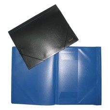 Foska серпімді қалтасы, A4, пластик, 0,38 мм, қара/көк W311 / 38-99