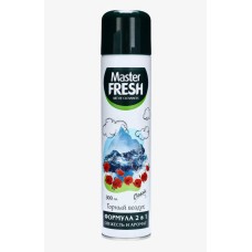 Освежители воздуха и диспенсеры Освежитель воздуха MASTER FRESH Горный Воздух, 300 мл 983946 Освежитель воздуха MASTER FRESH Горный Воздух, 300 мл 983946