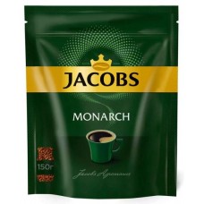 Кофе "JACOBS MONARCH" растворимый, 150 гр, вак.уп.