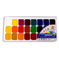 Краски акварельные ЛУЧ 24 цвета