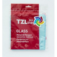 Салфетка TZLine GLASS из микрофибры 35*35 см для стекла, 1шт/уп