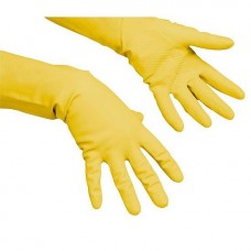 Перчатки резиновые OfficeClean, желтые, размер M  025-248569