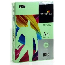 Қағаз "PAPERLINE" № 130, А4, 80гр, 500л. бозғылт жасыл / Лагун