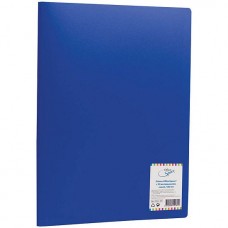 Папка 20 вкладышей OfficeSpace, 0,5 мм, синяя  025-F20L2/BU