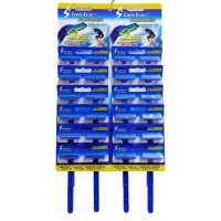 Станок бритвенный одноразовый Slaider Aquamen, 2 лезвия, смягчающая полоска