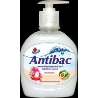 Мыло жидкое ANTIBAC Питание Бархатная Нежность, 330 мл, с дозатором