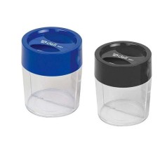 Подставка для скрепок DELI, магнитная, круглая, ассорти 044-9881