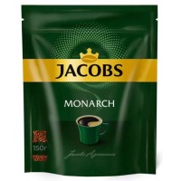 JACOBS Monarch кофесі еритін, 150 гр, вак.уп.