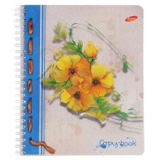 Тетрадь 48л скрепка А5 клетка 5991/5-ЕАС глит Фантазия