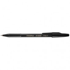 Ручка шариковая ZEBRA B-1000 BP (0,7), черная,  305 215010