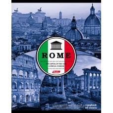 Тетрадь "Hatber", 48л, А5, линия, на скобе, серия "Страны" 48Т5B2