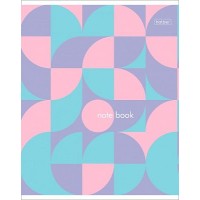 Тетрадь "Hatber", 48л, А5, клетка, на скобе, серия "Коктейль цвета"  48Т5В1_23850