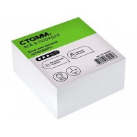 Блок бумаги для заметок 8*8*4 см СТАММ "Стандарт", 80 гр, белый 029-884100 Блок бумаги для заметок 8*8*4 см СТАММ "Стандарт", 80 гр, белый 029-884100