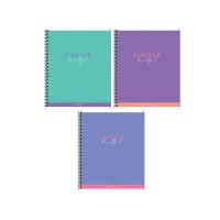 Тетрадь 96л Wсп А5 клетка ArtSpace "Моноколор. Forever beautiful" 025-29890