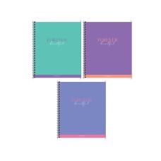 Тетрадь 96л Wсп А5 клетка ArtSpace "Моноколор. Forever beautiful" 025-29890