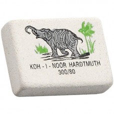 KOH-I-NOOR өшіргіші Elephant 80, 30*20*7мм, ақ 300/80