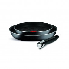 Tefal Ingenio black 3 табалар жинағы 04238810 22-26см