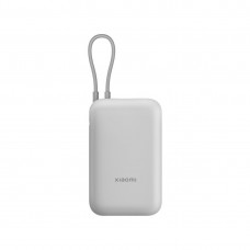 Xiaomi Power Bank 20000mah портативті қуат банкі (Біріктірілген Кабель) GL Ашық Сұр
