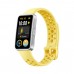 Huawei Band 9 Kim-B19 Yellow Fluoroelastomer Strap ақылды білезігі